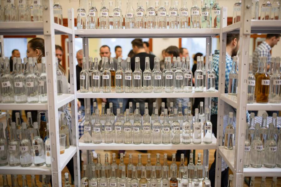 Košt ovocných pálenek a kysaného zelí v Mikulčicích. Zdroj: Gurmáni MIkulčice