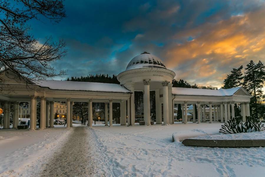 Lázeňská kolonáda. Zdroj: TIC Mariánské Lázně