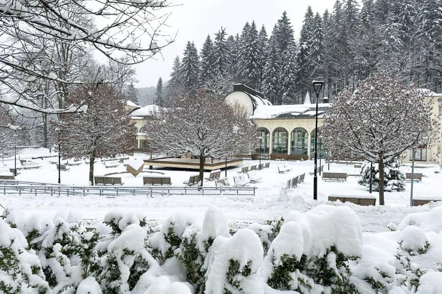 Lázeňská Kolonáda. Zdroj: Janské Lázně SPA
