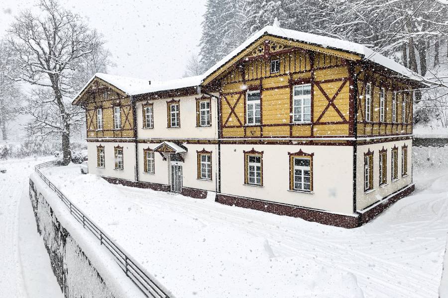 Lázeňský dům v Janských Lázních. Zdroj: Janské Lázně SPA