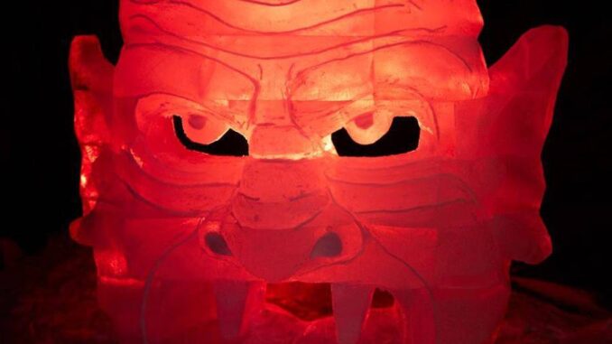 Ledové peklo na Pustevnách. Zdroj: Pustevny, s. r. o.