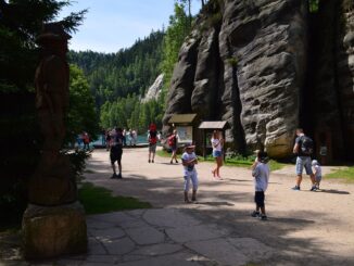 Adršpašské skály. Autor: Scotch-Mist. CC-BY-SA-4.0