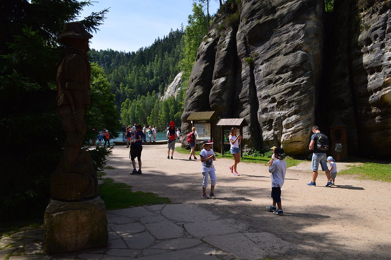 Adršpašské skály. Autor: Scotch-Mist. CC-BY-SA-4.0