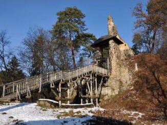 Zřícenina hradu Zlenice. Foto: Petr Fabian. Zdroj: Hrady-zříceniny.cz