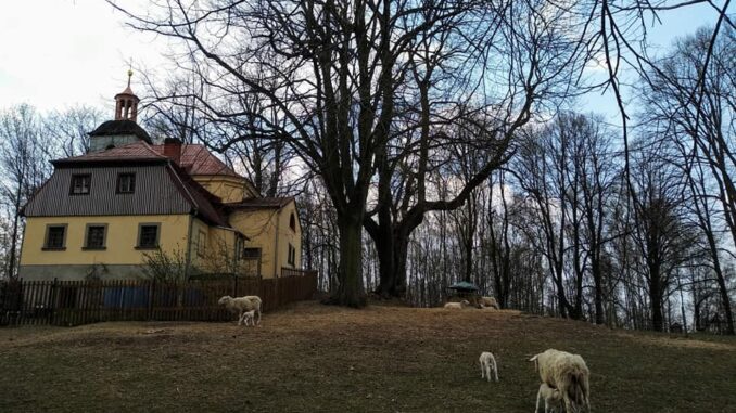 Kostel na Strážném vrchu Rumburk