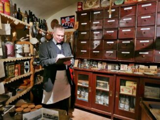 Prvorepublikový koloniál. Zdroj: Regionální muzeum města Žďáru nad Sázavou