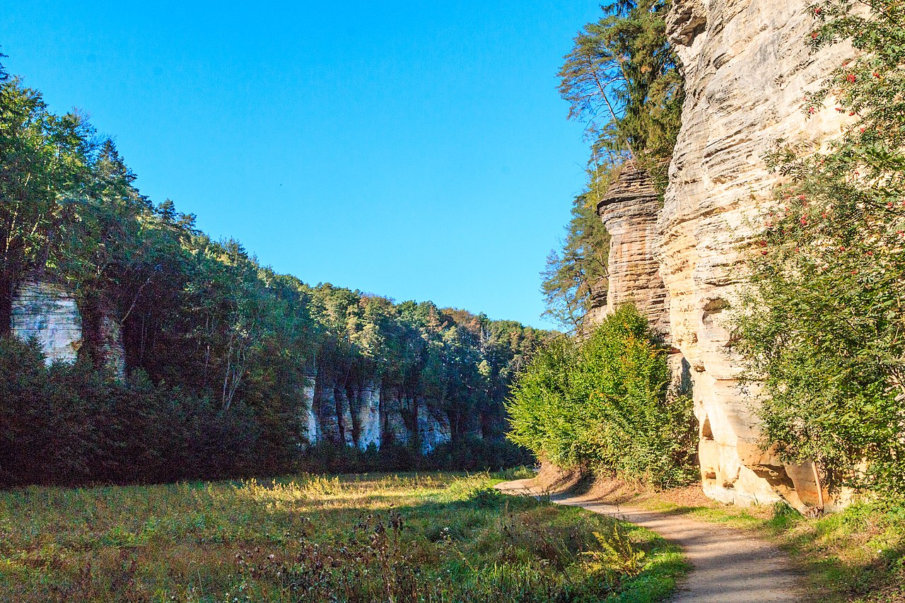 Údolí Plakánek. Zdroj: Petr1888 • CC BY-SA 4.0