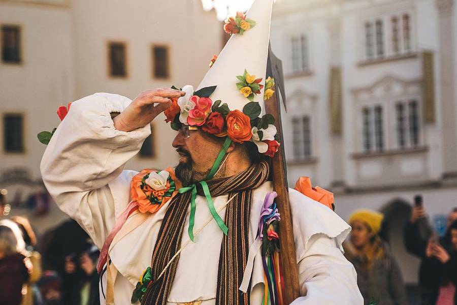 Českokrumlovský masopust. Zdroj: DMO Český Krumlov, z. s.
