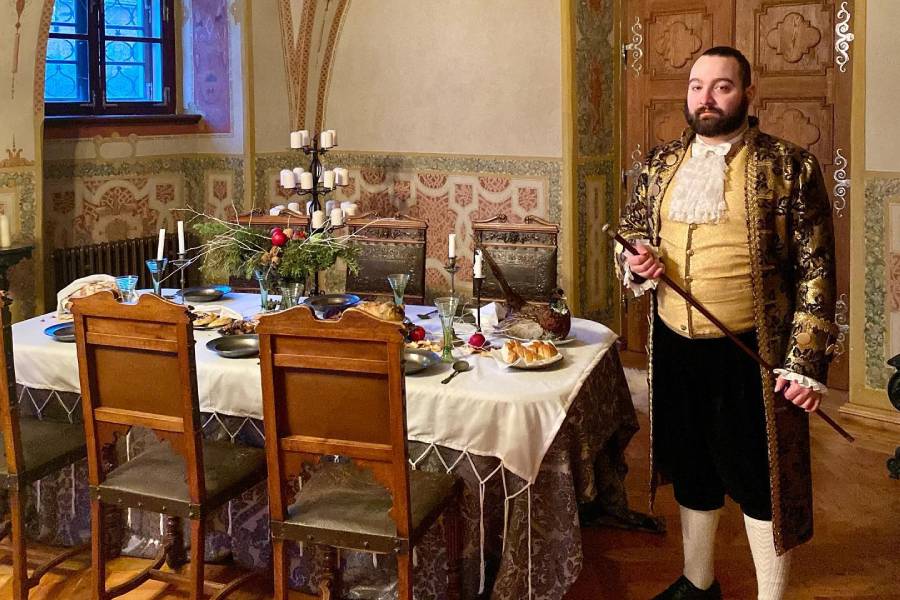 Zámecká hostina, ilustrační foto. Zdroj: Zámecký resort Štáblovice