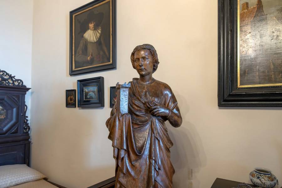 Interiéry hradu Šternberka. Zdroj: Národní památkový ústav