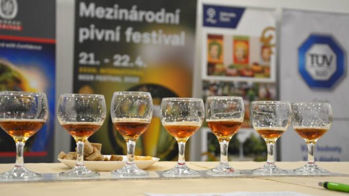 Mezinárodní pivní festival v Litoměřicích – Zlatá pivní pečeť. Zdroj: MKZ LItoměřice