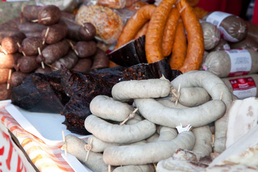 Masopust v Dřevěném městečku. Foto: Jan Kolář. Zdroj: Národní muzeum v přírodě