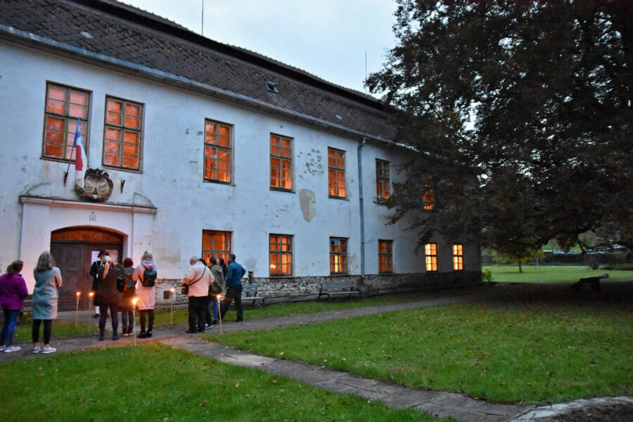 Zámek Liptál, večerní prohlídky.
