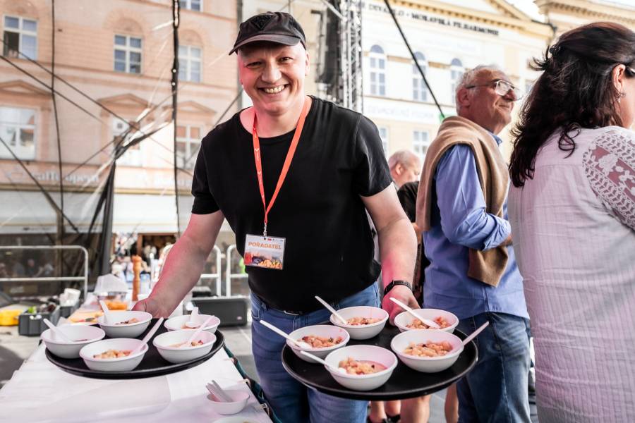 Olomoucký tvarůžkový festival v roce 2024. Zdroj: Město Olomouc