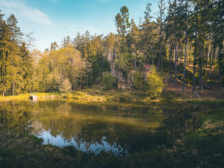 Liebusovo (Černé) jezírko