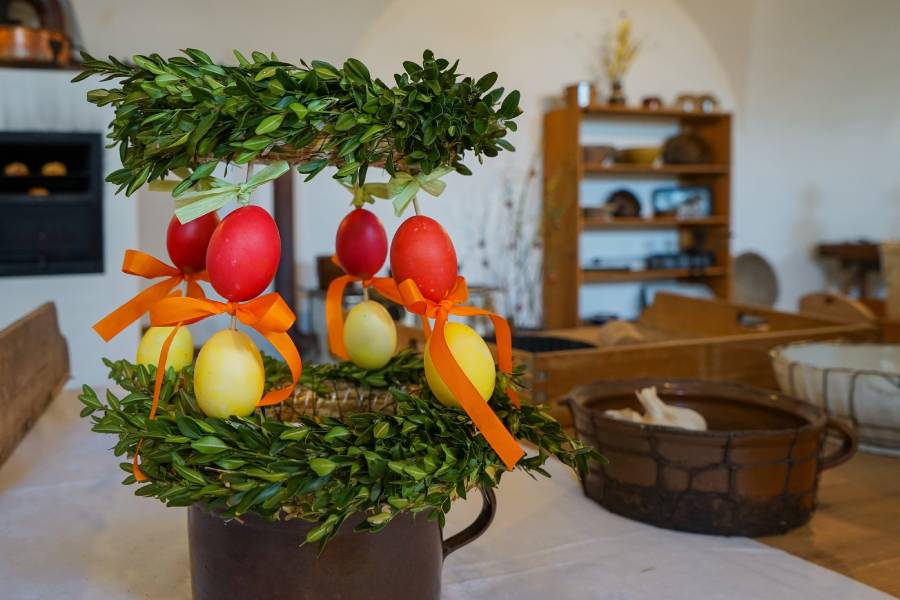 Velikonoce na Kačině. Zdroj: Národní zemědělské muzeum