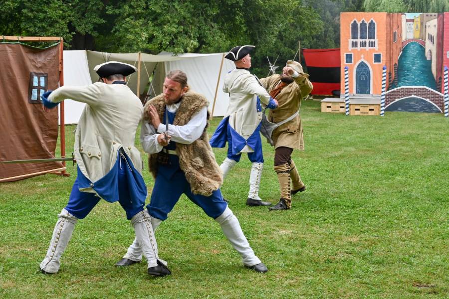 Páni z Kolína , 24. Historické slavnosti ve Zruči nad Sázavou. Zdroj: SHŠ Páni z Kolína