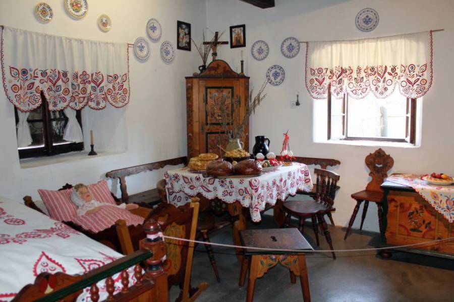 Výstava Jaro na vsi. Zdroj: Polabské národopisné muzeum Přerov nad Labem