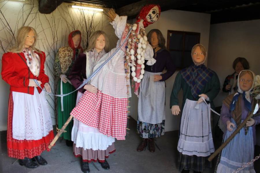 Výstava Jaro na vsi. Zdroj: Polabské národopisné muzeum Přerov nad Labem