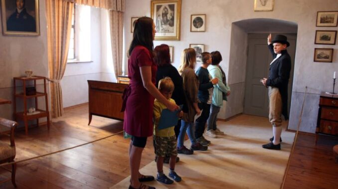 Dětské zámecké prohlídky na Grabštejně. Zdroj: Národní památkový ústav