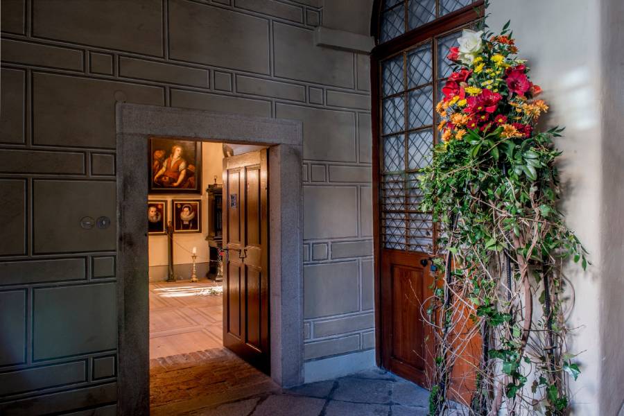 Výstava květin Amaryllis na zámku Třeboň. Zdroj: Národní památkový ústav, CC BY-NC-ND 3.0 CZ