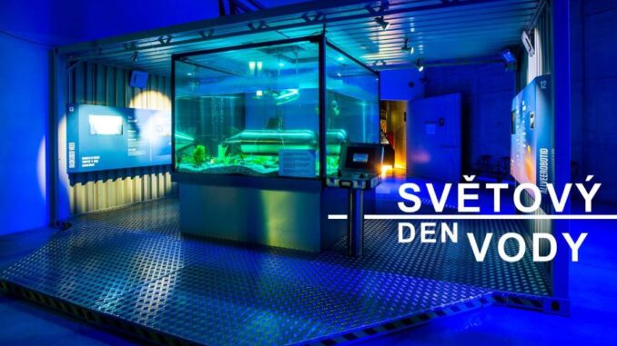 Akce Den s vodou ke Světovému dni vody. Zdroj: Techmania Science Centre
