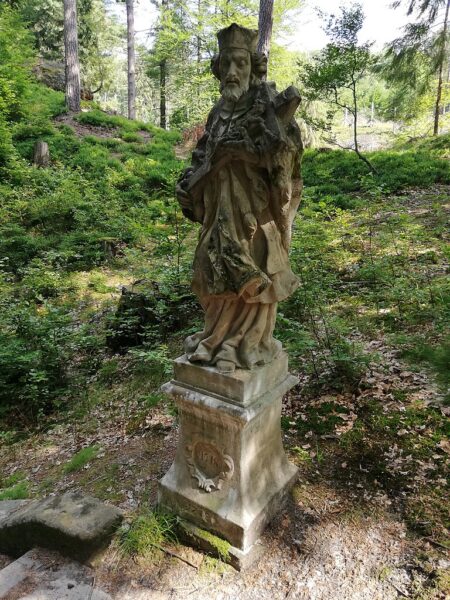 Bratrské oltáře, sv. Jan Nepomucký.