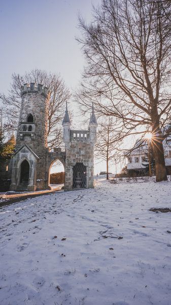 Rozhledna Salingburg u Františkových Lázní. Zdroj: Shutterstock.com/2395514697/Jens54321
