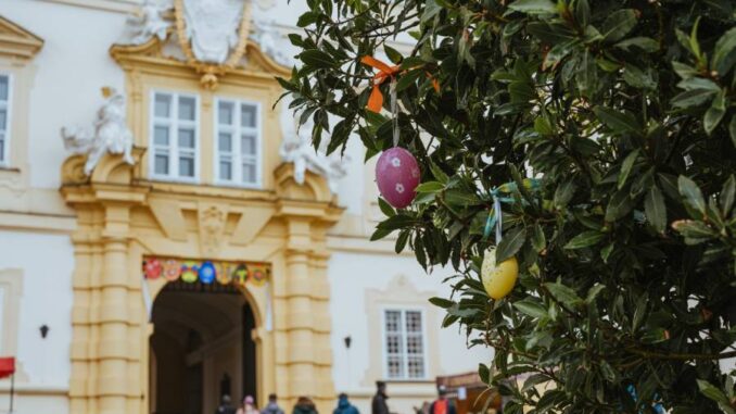 Velikonoční zámecký okruh na zámku Valtice. Zdroj: Národní památkový ústav