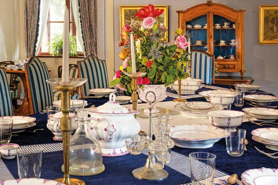 Výstava květin Amaryllis na zámku Třeboň. Zdroj: Národní památkový ústav, CC BY-NC-ND 3.0 CZ