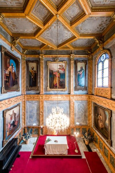 Zámek Hradiště. Kaple sv. Ondřeje