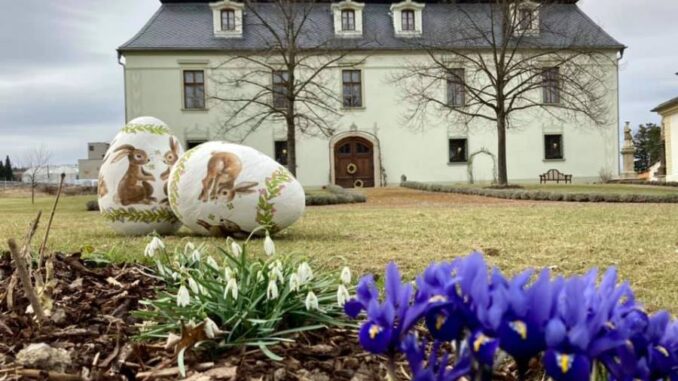 Velikonoce na zámku Štáblovice. Zdroj: Zámecký resort Štáblovice