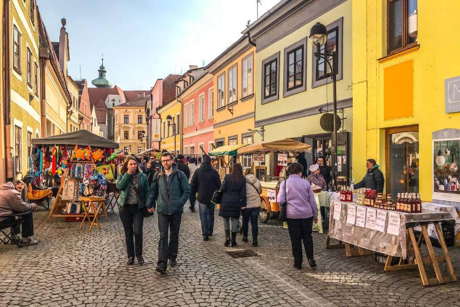 Velikonoční hrkání v Českých Budějovicích. Zdroj: Magistrát města České Budějovice. budejce.cz