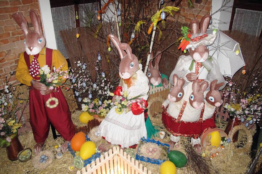 Velikonoce na zámku Štáblovice. Zdroj: Zámecký resort Štáblovice