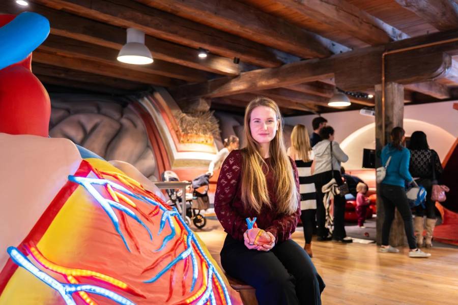 Expozice Rozum v hrsti. Zdroj: Pevnost poznání, pevnostpoznani.cz