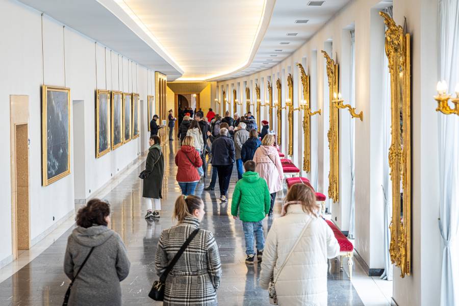 Den otevřených dveří na Pražském hradě. Zdroj: Správa Pražského hradu, hrad.cz