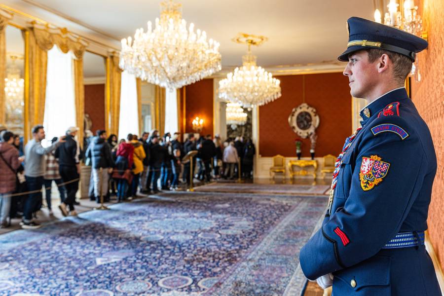Den otevřených dveří na Pražském hradě. Zdroj: Správa Pražského hradu, hrad.cz