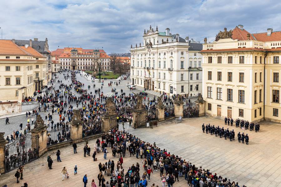 Den otevřených dveří na Pražském hradě. Zdroj: Správa Pražského hradu, hrad.cz