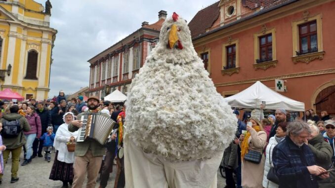 Úštěcké Velikonoce. Foto: Pavel Starý. Zdroj: Město Úštěk, historicky-ustek.wbs.cz
