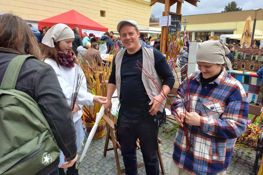 Úštěcké Velikonoce. Foto: Pavel Starý. Zdroj: Město Úštěk, historicky-ustek.wbs.cz
