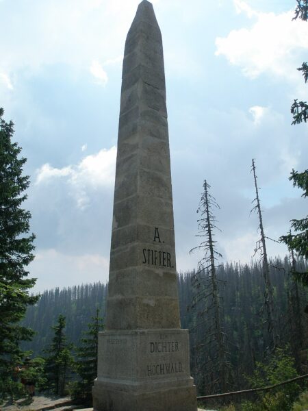 Pomník Adalberta Stiftera.