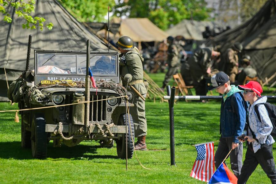 Slavnosti svobody v Plzni. Zdroj: TIC Plzeň