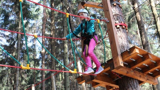 Lanový park Veverák