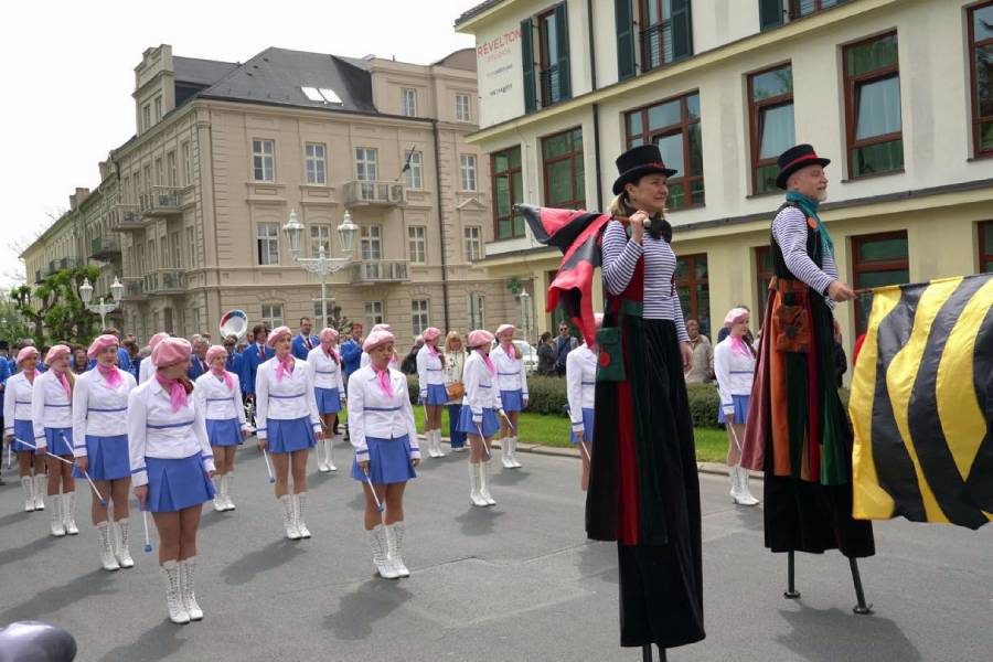 Slavnostní zahájení lázeňské sezóny ve Františkových Lázních. Zdroj: Františkovy Lázně, AQUAFORUM a.s.