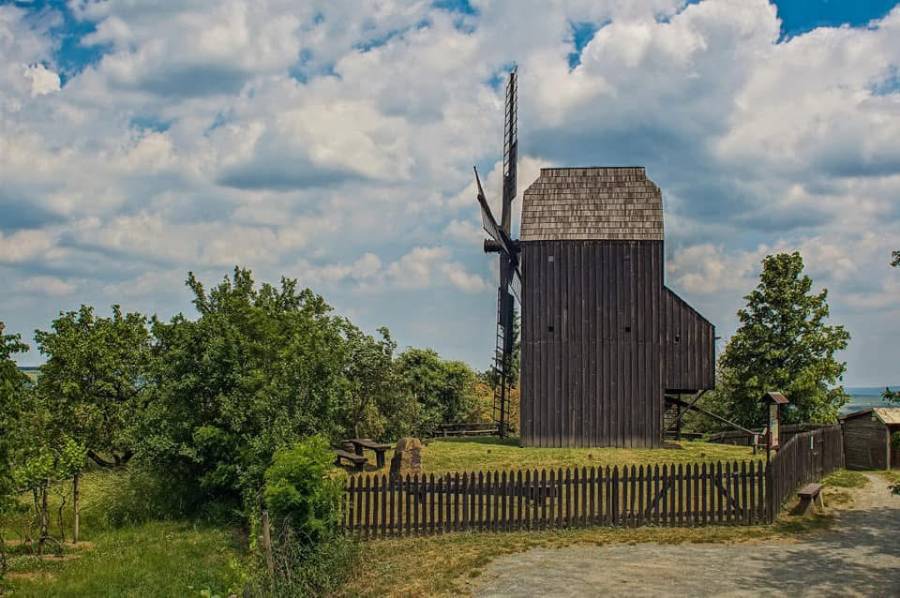 Větrný mlýn Klobouky u Brna. Zdroj: Společnost přátel větřáku