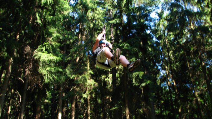 Lanový park Veverák