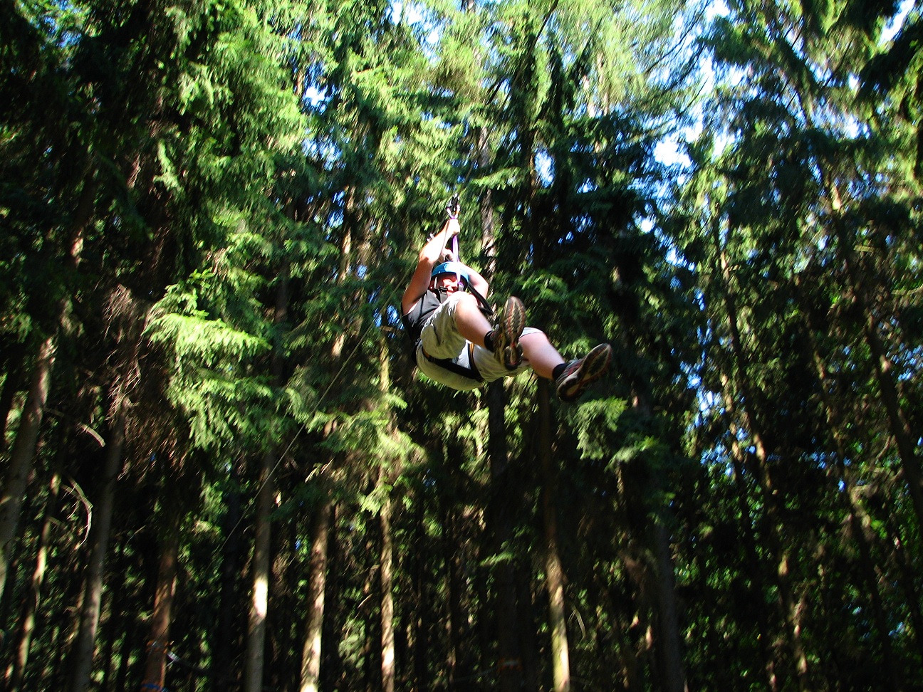 Lanový park Veverák