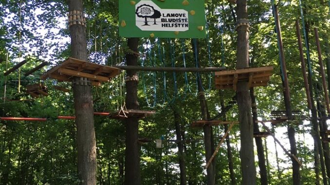 Lanové bludiště Helfštýn