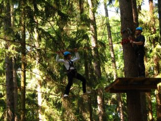 Lanový park Veverák