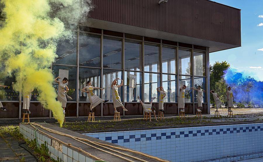 Plavecký bazén v Ostrovní ulici ožije performacemi a prvorepublikovými aktivitami. Zdroj: Město Písek